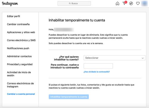 desactivarinstagram