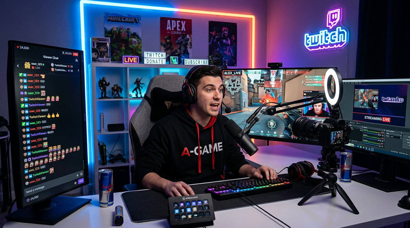 Twitch en Vivo