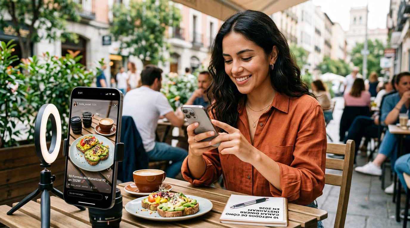 10 métodos de cómo ganar dinero en Instagram en 2026